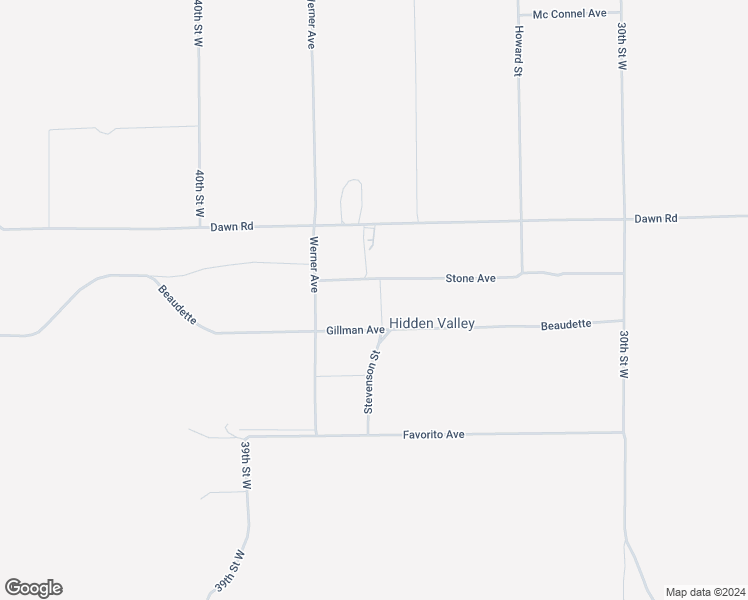 map of restaurants, bars, coffee shops, grocery stores, and more near Stevenson Street in Rosamond