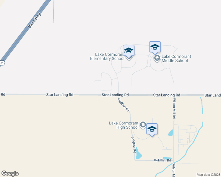 map of restaurants, bars, coffee shops, grocery stores, and more near 3054 Camilla Circle East in Lake Cormorant