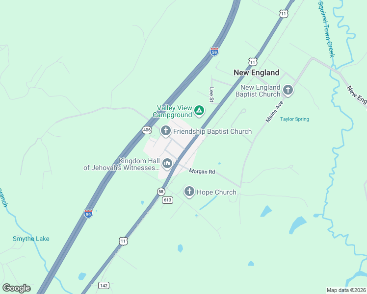 map of restaurants, bars, coffee shops, grocery stores, and more near 14957 U.S. 11 in Trenton