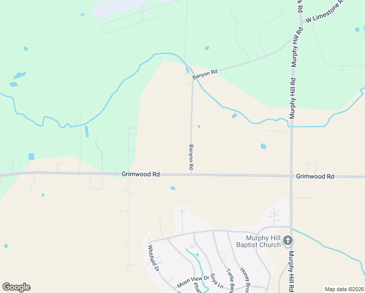 map of restaurants, bars, coffee shops, grocery stores, and more near 154 Banyon Road in Toney