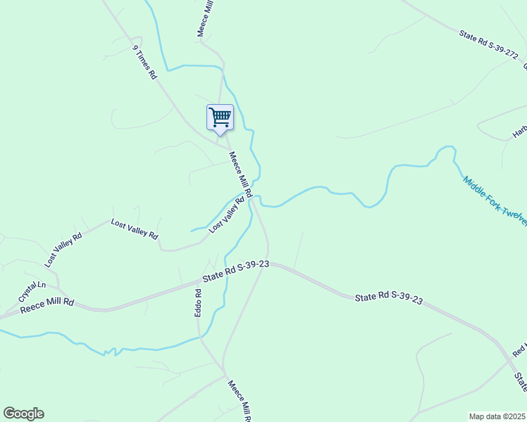 map of restaurants, bars, coffee shops, grocery stores, and more near 1711 Meece Mill Road in Pickens