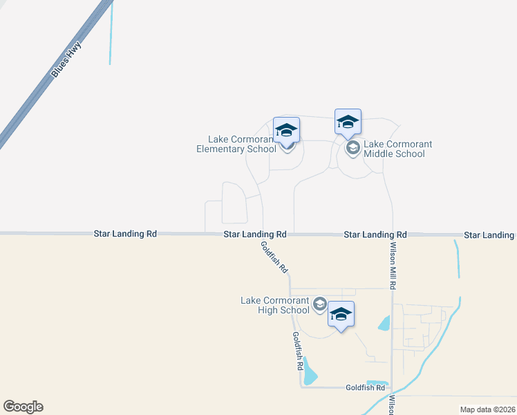 map of restaurants, bars, coffee shops, grocery stores, and more near 3054 Camilla Circle East in Lake Cormorant