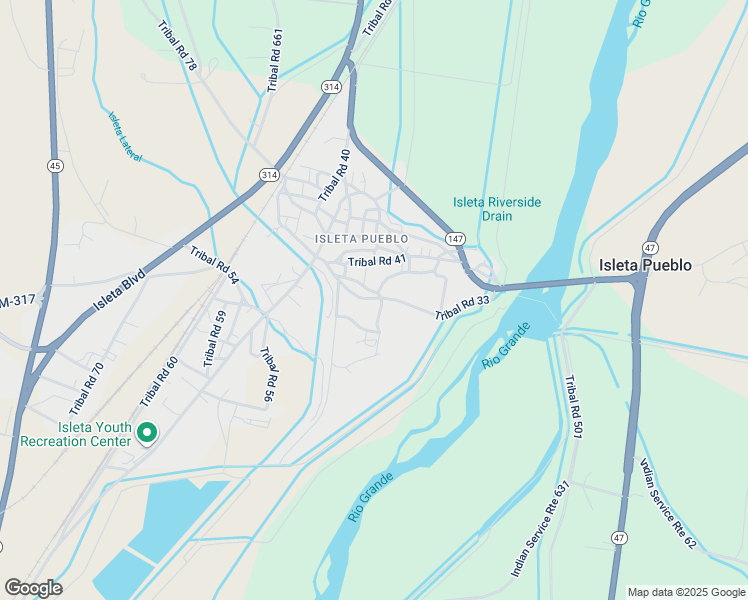 map of restaurants, bars, coffee shops, grocery stores, and more near in Isleta Village Proper