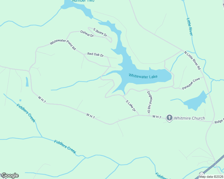 map of restaurants, bars, coffee shops, grocery stores, and more near 310 Whitewater Lake Road in Tamassee