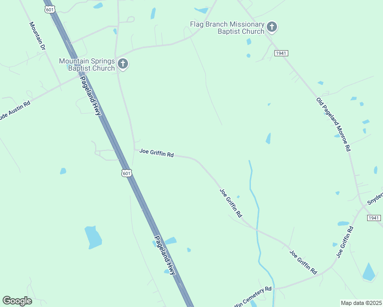map of restaurants, bars, coffee shops, grocery stores, and more near 3504 Joe Griffin Road in Monroe