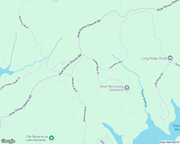 map of restaurants, bars, coffee shops, grocery stores, and more near 106 Muirfield Court in Sunset