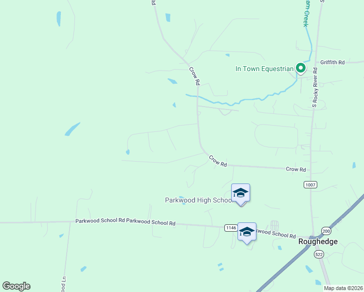 map of restaurants, bars, coffee shops, grocery stores, and more near 3915 Autumn Wood Drive in Monroe