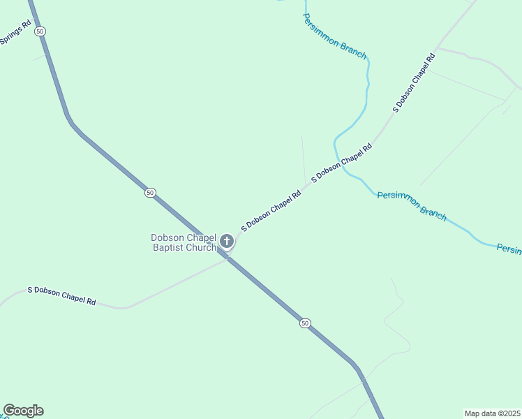map of restaurants, bars, coffee shops, grocery stores, and more near 1106 South Dobson Chapel Road in Magnolia