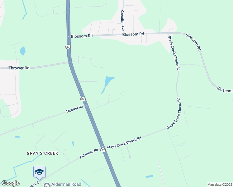 map of restaurants, bars, coffee shops, grocery stores, and more near 4900 Crabwalk Court in Fayetteville