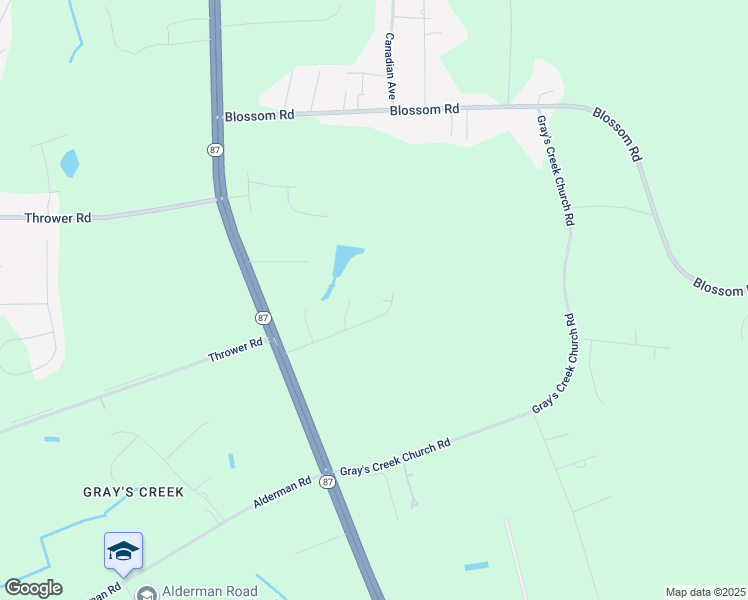 map of restaurants, bars, coffee shops, grocery stores, and more near 4900 Crabwalk Court in Fayetteville