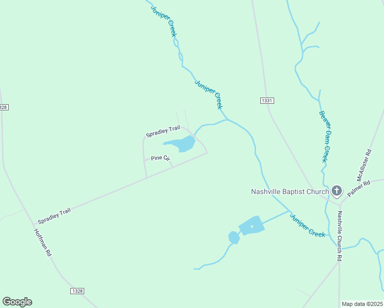 map of restaurants, bars, coffee shops, grocery stores, and more near 14046-14126 Spradley Trail in Marston