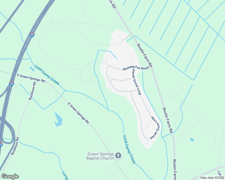 map of restaurants, bars, coffee shops, grocery stores, and more near 6645 Carriage Crossing Road in Hope Mills