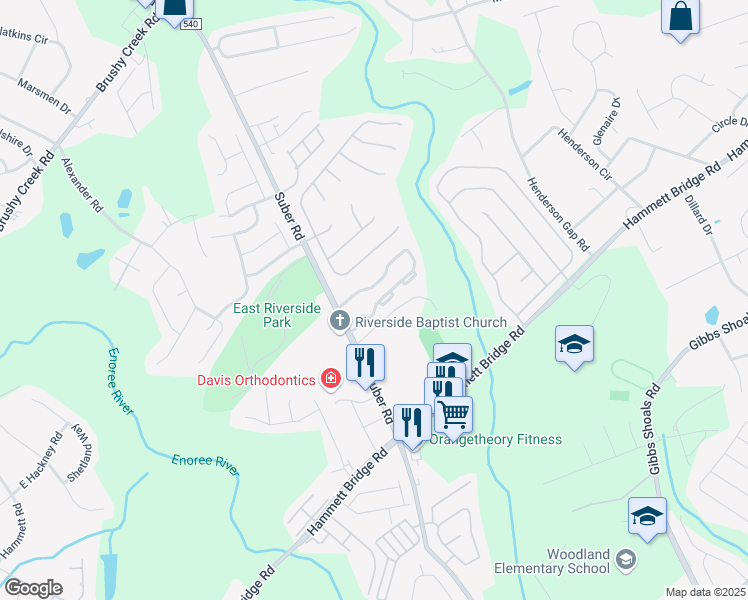 map of restaurants, bars, coffee shops, grocery stores, and more near 35 Gr-Pd-51 in Greer