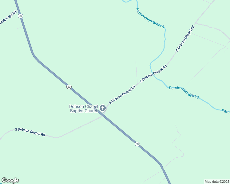 map of restaurants, bars, coffee shops, grocery stores, and more near 1106 South Dobson Chapel Road in Magnolia