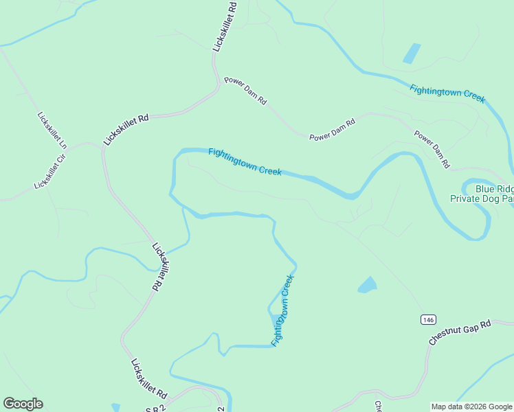 map of restaurants, bars, coffee shops, grocery stores, and more near 303 Major Ridge in Blue Ridge