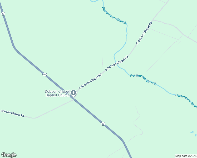 map of restaurants, bars, coffee shops, grocery stores, and more near 1095 South Dobson Chapel Road in Magnolia