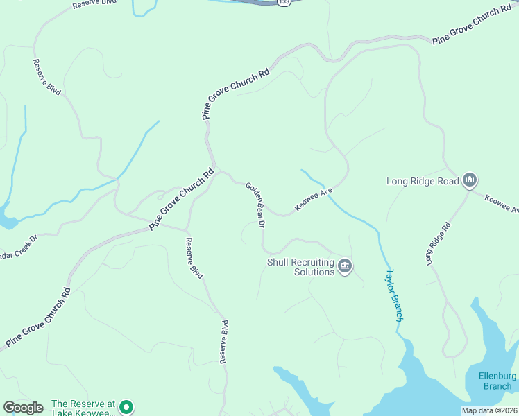 map of restaurants, bars, coffee shops, grocery stores, and more near 138 Golden Bear Drive in Sunset