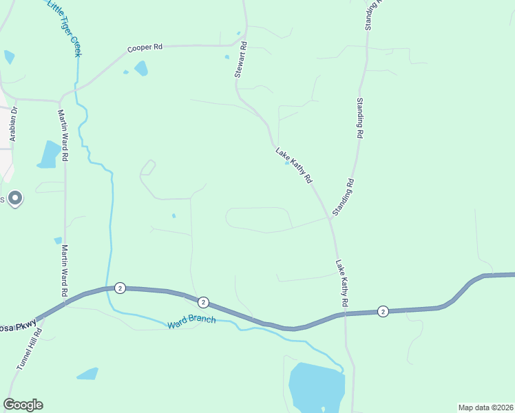 map of restaurants, bars, coffee shops, grocery stores, and more near Shadow Ridge Drive in Tunnel Hill