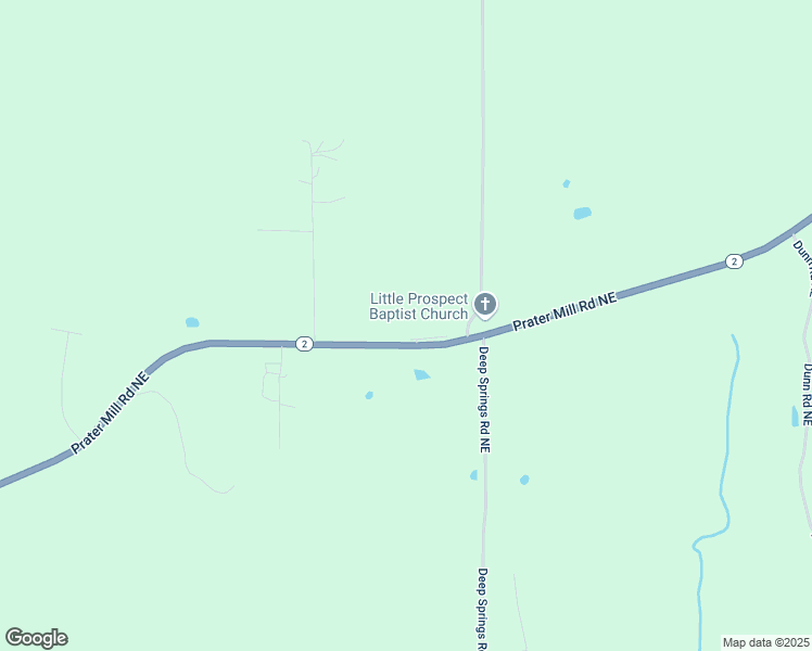 map of restaurants, bars, coffee shops, grocery stores, and more near 1199-1553 Prater Mill Road Northeast in Dalton
