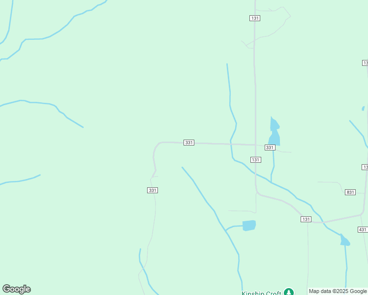 map of restaurants, bars, coffee shops, grocery stores, and more near 360 County Road 331 in Bryant