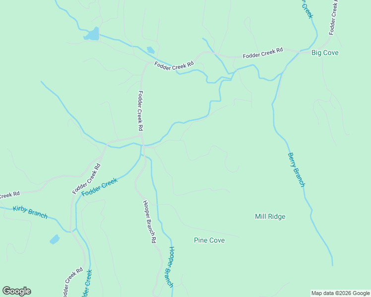 map of restaurants, bars, coffee shops, grocery stores, and more near 607 Mill Ridge Road in Hiawassee