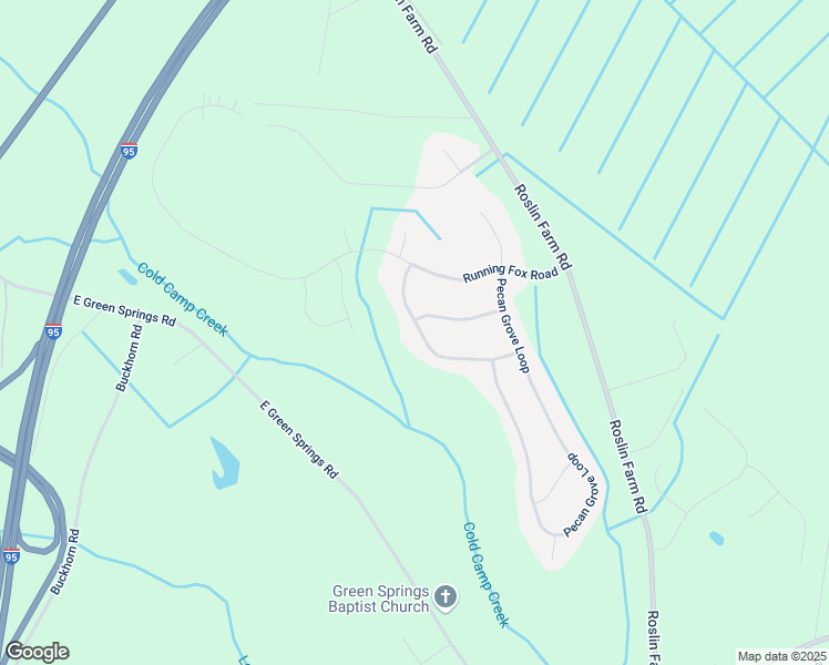 map of restaurants, bars, coffee shops, grocery stores, and more near 6657 Carriage Crossing Road in Hope Mills