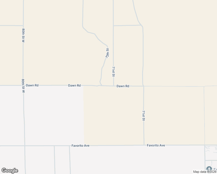 map of restaurants, bars, coffee shops, grocery stores, and more near 7202 Dawn Road in Rosamond