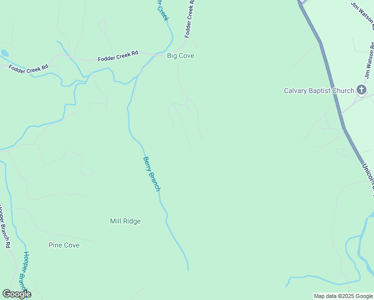 map of restaurants, bars, coffee shops, grocery stores, and more near 2412 Fodder Creek Road in Hiawassee