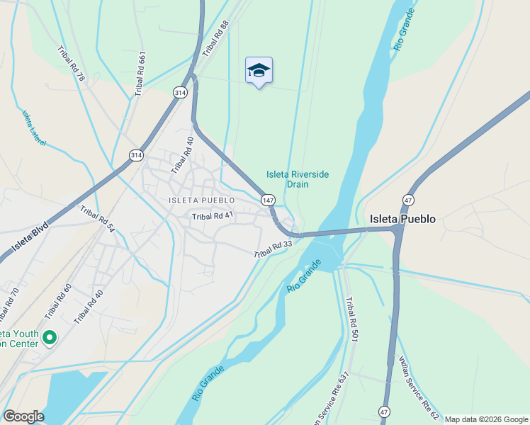 map of restaurants, bars, coffee shops, grocery stores, and more near in Isleta