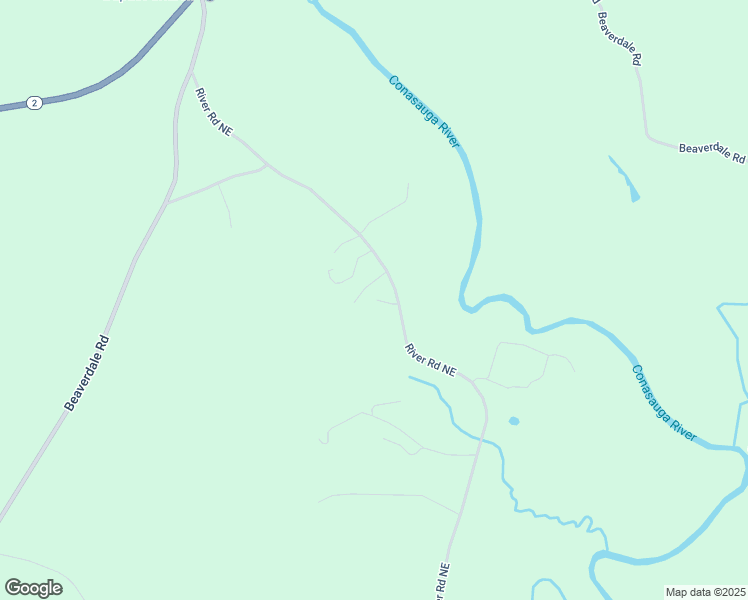 map of restaurants, bars, coffee shops, grocery stores, and more near 3305 River Road Northeast in Dalton