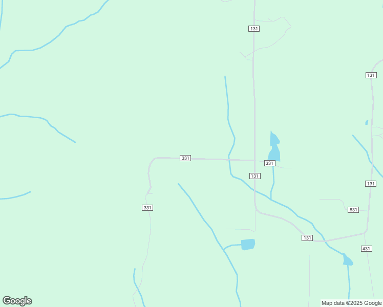 map of restaurants, bars, coffee shops, grocery stores, and more near 360 County Road 331 in Bryant