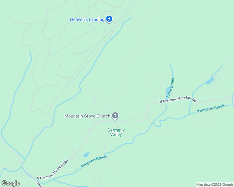 map of restaurants, bars, coffee shops, grocery stores, and more near Puddin Lane in Rabun County