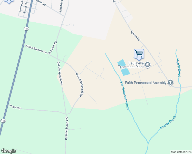 map of restaurants, bars, coffee shops, grocery stores, and more near 138 Kelsey Landing Drive in Beulaville