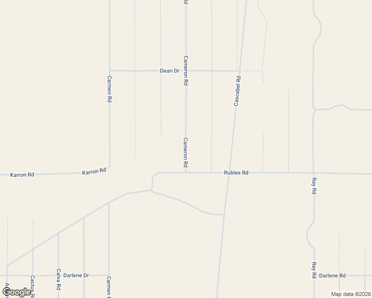 map of restaurants, bars, coffee shops, grocery stores, and more near 10942 Cameron Road in Yucca
