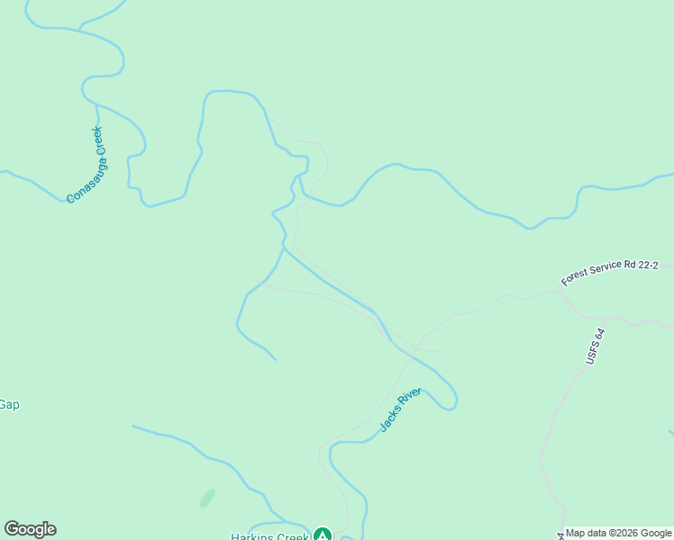 map of restaurants, bars, coffee shops, grocery stores, and more near 306 Jacks River Road in Epworth