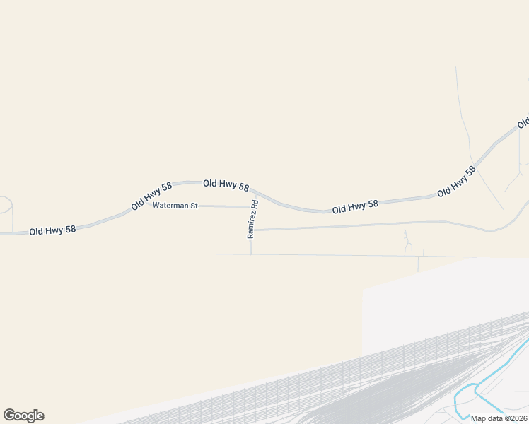 map of restaurants, bars, coffee shops, grocery stores, and more near 27785 Old Highway 58 in Barstow