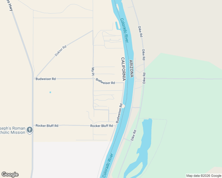 map of restaurants, bars, coffee shops, grocery stores, and more near 4534 South My Place Road in Needles