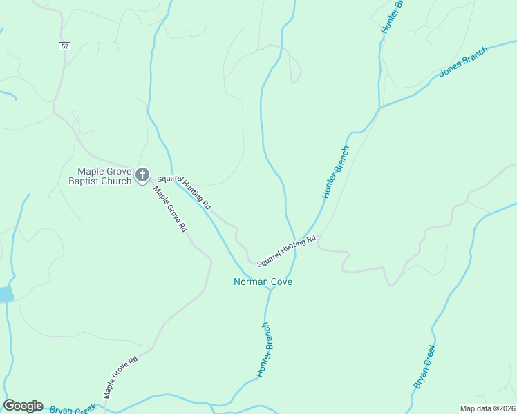 map of restaurants, bars, coffee shops, grocery stores, and more near 367 Squirrel Hunting Road in Morganton