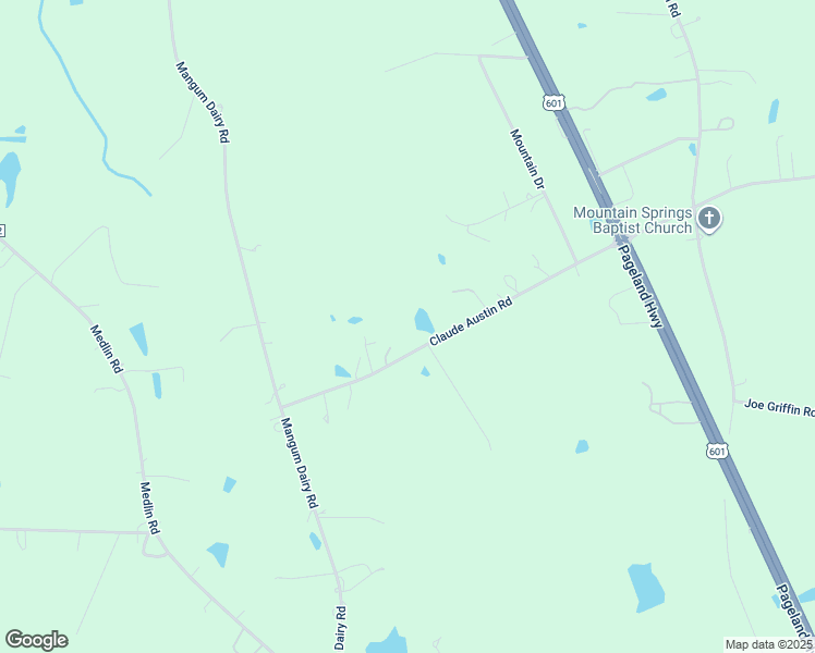 map of restaurants, bars, coffee shops, grocery stores, and more near 1813 Claude Austin Road in Monroe