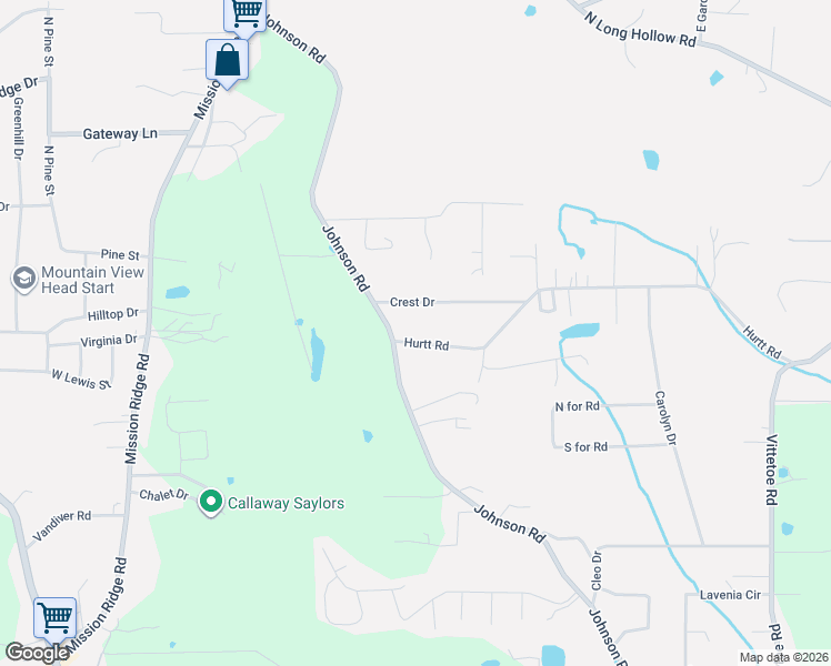 map of restaurants, bars, coffee shops, grocery stores, and more near 911 Hurtt Road in Chickamauga