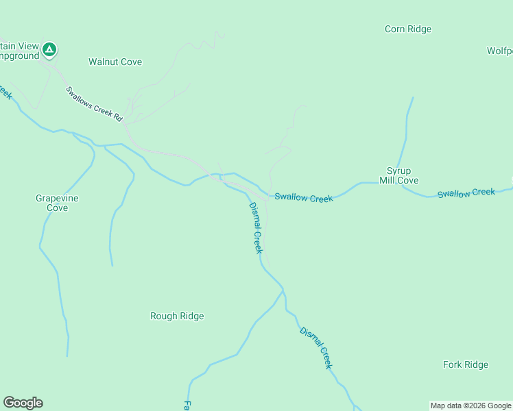 map of restaurants, bars, coffee shops, grocery stores, and more near 4900-4908 Brenda Lane in Hiawassee