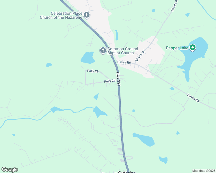 map of restaurants, bars, coffee shops, grocery stores, and more near 3100 Chester Highway in York