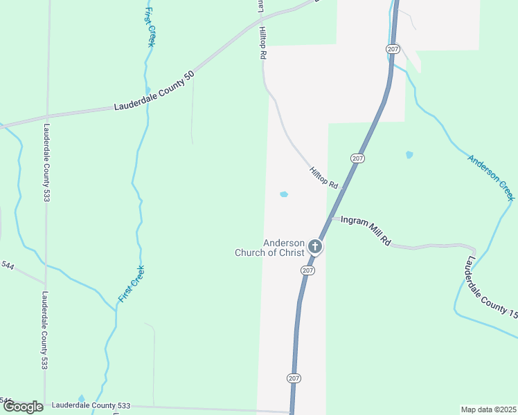 map of restaurants, bars, coffee shops, grocery stores, and more near 814-1286 Hilltop Road in Anderson