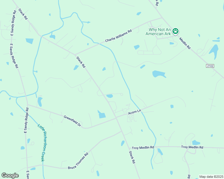 map of restaurants, bars, coffee shops, grocery stores, and more near 1601 Stack Road in Monroe