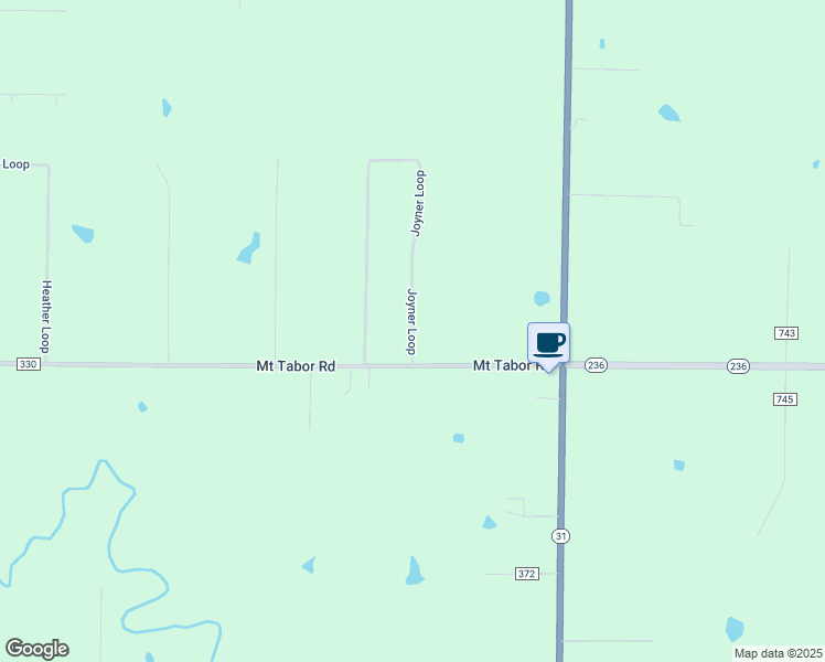 map of restaurants, bars, coffee shops, grocery stores, and more near 345 Joyner Loop in Lonoke