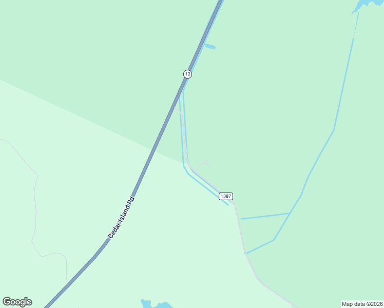 map of restaurants, bars, coffee shops, grocery stores, and more near 1232-1298 Old Cedar Island Rd in Atlantic