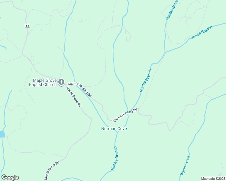 map of restaurants, bars, coffee shops, grocery stores, and more near 367 Squirrel Hunting Road in Morganton