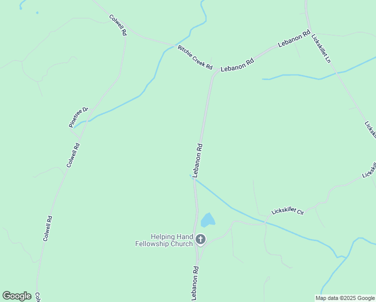 map of restaurants, bars, coffee shops, grocery stores, and more near 2704 Lebanon Road in Epworth