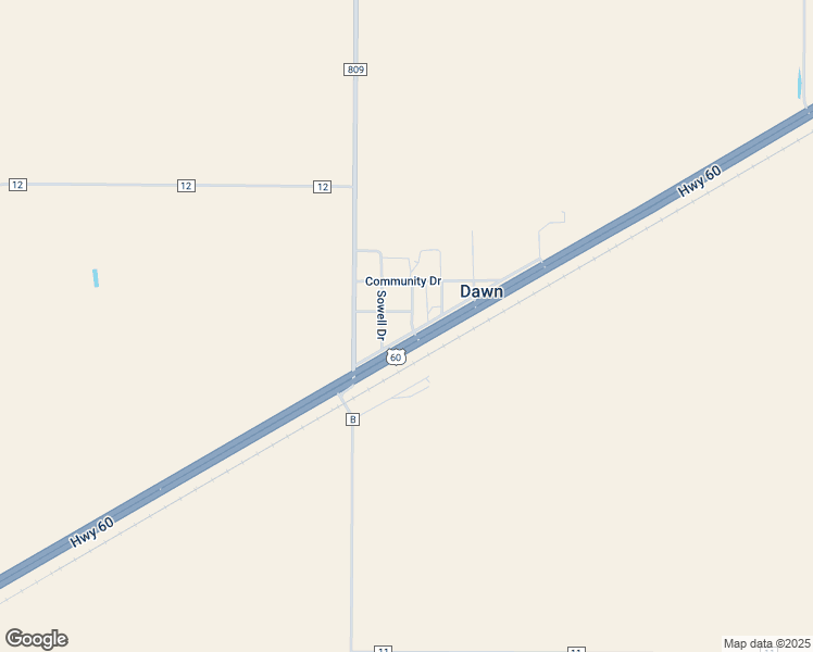 map of restaurants, bars, coffee shops, grocery stores, and more near in Dawn