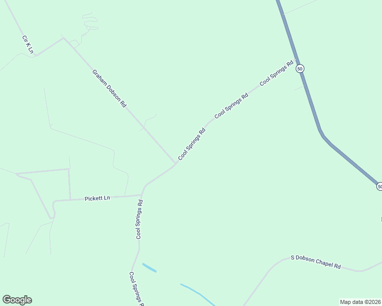 map of restaurants, bars, coffee shops, grocery stores, and more near 271 Cool Springs Road in Magnolia